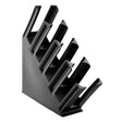 Olympia Kristallon Cup Holder 4 - Slots Polypropylene Black - 300x380x460mm HC437 - Whisk Hospitality - HC437
