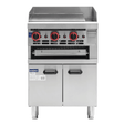 Gasmax Gas Griddle and Gas Toaster with Cabinet - GGS - 24 - Whisk Hospitality - GGS-24