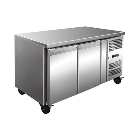 GN2100BT TROPICALISED 2 Door Gastronorm Bench Freezer - Whisk Hospitality - GN2100BT