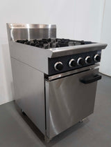 Cobra CR6DF 4 Burner Range Oven - Whisk Hospitality - 837963