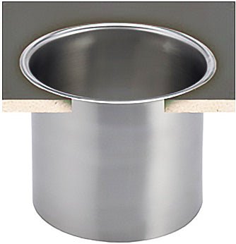 L360C San Jamar Large Trash Chute 168mm Diameter - Whisk Hospitality - L360C