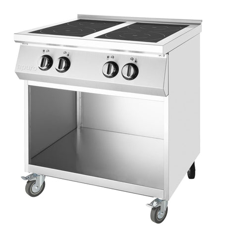 Apuro Freestanding 4 Zone Induction Cooker CU488 - A - Whisk Hospitality - CU488-A