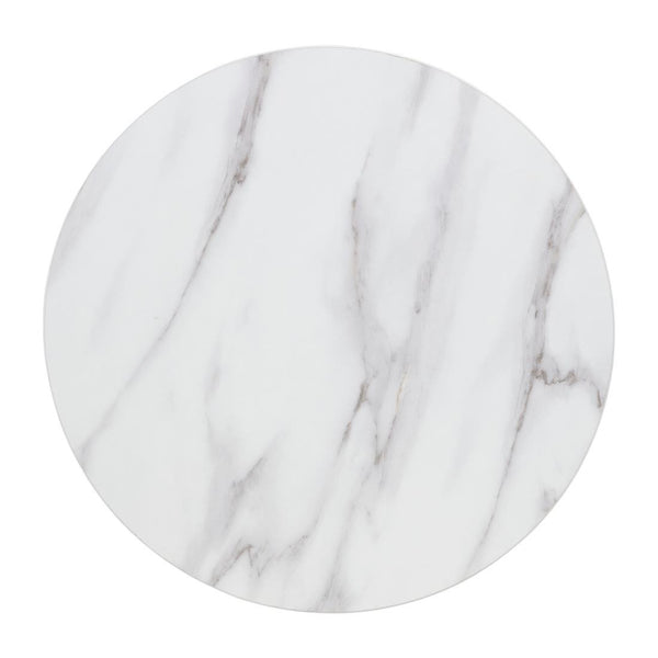 Bolero Table Top Round Marble Effect - 48x600mm DT445 - Whisk Hospitality - DT445
