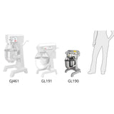 Apuro Planetary Mixer - 9Ltr GL190 - A - Whisk Hospitality - GL190-A