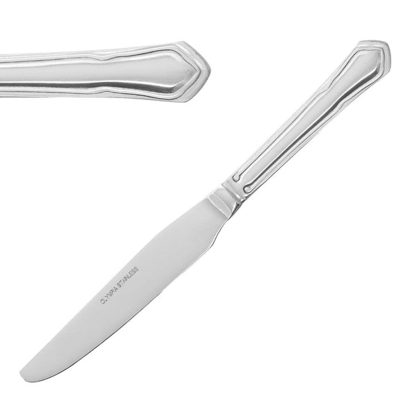 Olympia Dubarry Dessert Knife St/St (Box 12) C140 - Whisk Hospitality - C140