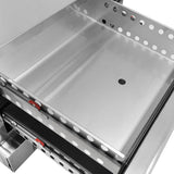 Polar U - Series Double Drawer Counter Fridge Freezer 4xGN DA996 - A - Whisk Hospitality - DA996-A