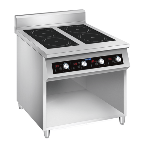 ElectMax 900 Series Induction 4 Burner Cooker with Splashback EIC9 - 800P - Whisk Hospitality - EIC9-800P