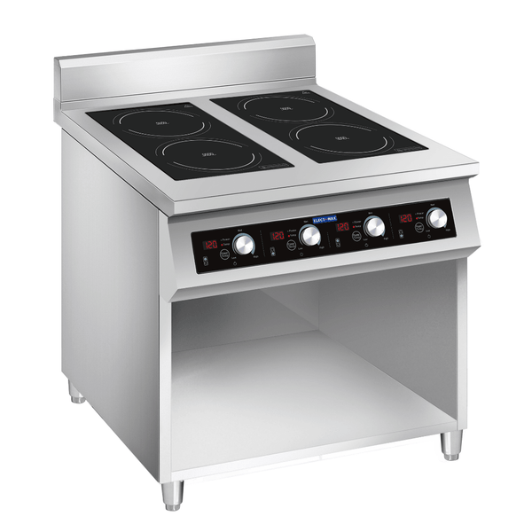 ElectMax 900 Series Induction 4 Burner Cooker with Splashback EIC9 - 800P - Whisk Hospitality - EIC9-800P
