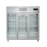 Thermaster Three Door Upright Display Fridge - SUCG1500 - Whisk Hospitality - SUCG1500