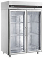 Inomak Double Door Upright Glass Door Freezer UFI2140G - Whisk Hospitality - UFI2140G
