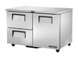 True Refrigeration Three Drawered Refrigerator - TUC - 48D - 2 - HC - Whisk Hospitality - TUC-48D-2-HC