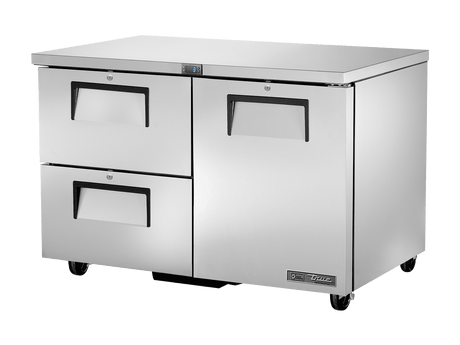 True Refrigeration Three Drawered Refrigerator - TUC - 48D - 2 - HC - Whisk Hospitality - TUC-48D-2-HC