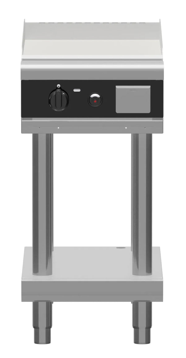 Waldorf Bold Gplb8450G Ls 450Mm Gas Griddle Low Back Version Leg Stand - Whisk Hospitality - GPLB8450G-LS