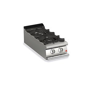 BARON 2 Burner Gas Cook Top Q90PC/G4005 - Whisk Hospitality - Q90PC/G4005