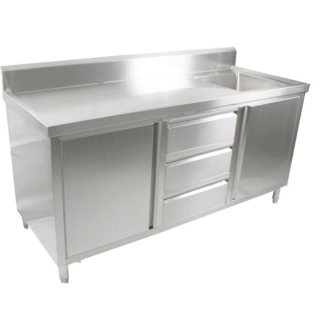 SC - 6 - 2100R - H Cabinet with Right Sink - Whisk Hospitality - SC-6-2100R-H