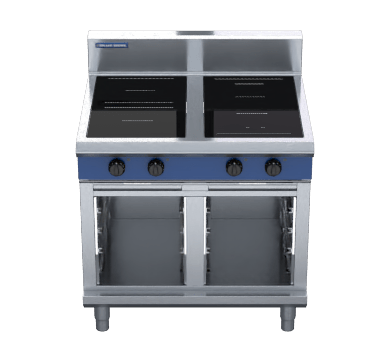 Blue Seal Evolution Series In514R5F Cb 900Mm Induction Cooktops Cabinet Base - Whisk Hospitality - IN514R5F-CB