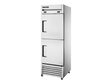 True Refrigeration Upright Foodservice Dual Freezer 2 Half Solid Swing Doors - T - 23DF - HC - Whisk Hospitality - T-23DF-HC
