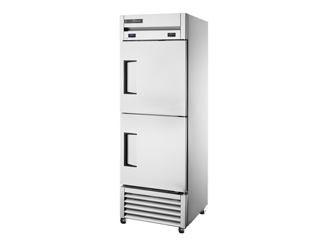 True Refrigeration Upright Foodservice Dual Freezer 2 Half Solid Swing Doors - T - 23DF - HC - Whisk Hospitality - T-23DF-HC