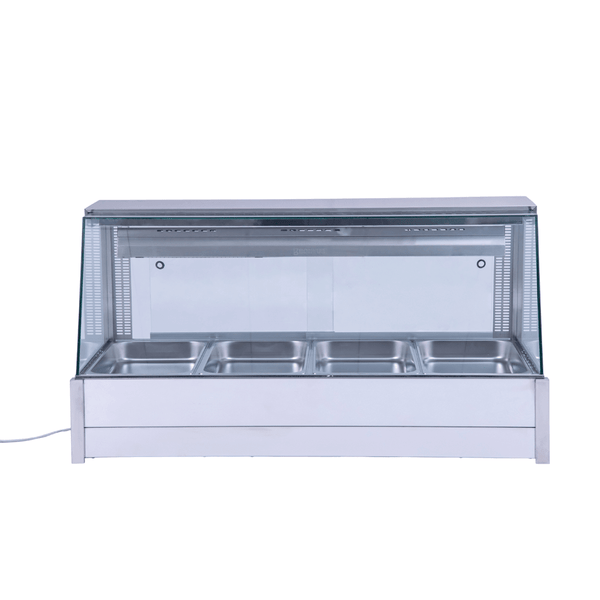 Bonvue Angled Countertop Wet and Dry Bain Marie BM14TC - Whisk Hospitality - BM14TC