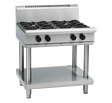 Waldorf 800 Series Rnl8900G Ls 900Mm Gas Cooktop Low Back Version Leg Stand - Whisk Hospitality - RNL8900G-LS