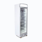 Bromic Upright Display Freezer - 300L - 1 Door - Flat Glass - Lightbox - Whisk Hospitality - UF0374LS-NR
