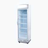 Bromic Upright Display Fridge - 372L - 1 Door - Flat Glass - Lightbox - Whisk Hospitality - GM0374L-NR