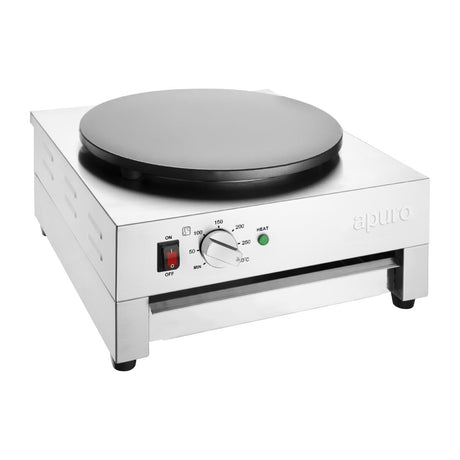 Apuro Electric Crepe Maker 3kW CT931 - A - Whisk Hospitality - CT931-A
