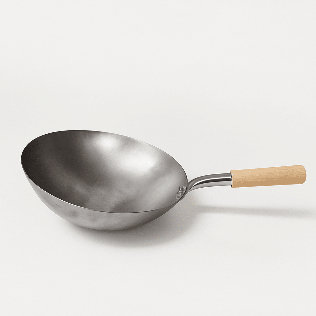 Wok - Iron - 17" - 430(˜)*135(H)mm - Whisk Hospitality - 407120