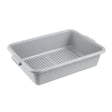 Vogue Plastic Perforated Grey Tote Box - 545x390x129mm DN583 - Whisk Hospitality - DN583