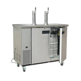Polar G - Series Direct Draw Beer Dispenser (2 Keg 2 Tap) Stainless Steel GE633 - A - Whisk Hospitality - GE633-A