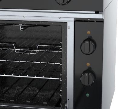 Waldorf Bold Rnlb8619E 900Mm Electric Range Static Oven Low Back Version - Whisk Hospitality - RNLB8619E