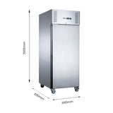 FED - X S/S Single Door Upright Fridge - XURC650SFV - Whisk Hospitality - XURC650SFV