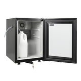Polar G - Series Countertop Milk Fridge Black - 20Ltr BR20 DB109 - A - Whisk Hospitality - DB109-A