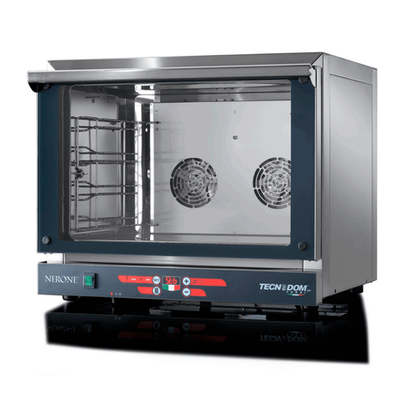 Tecnodom Nerone EKO Digital GN 1/1 Tray Convection Oven - TDE - 4CGND - Whisk Hospitality - TDE-4CGND