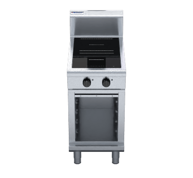 Waldorf 800 Series In8200R5 Cb 450Mm Electric Induction Cooktop Low Back Version Cabinet - Whisk Hospitality - IN8200R5-CB