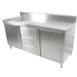 SC - 6 - 2100L - H Cabinet with Left Sink - Whisk Hospitality - SC-6-2100L-H