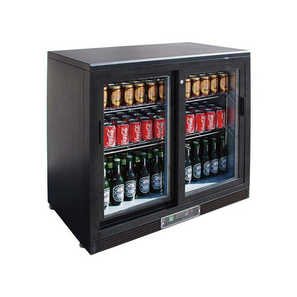 Thermaster SC248SD Double Sliding Door Drink Cooler - Whisk Hospitality - SC248SD