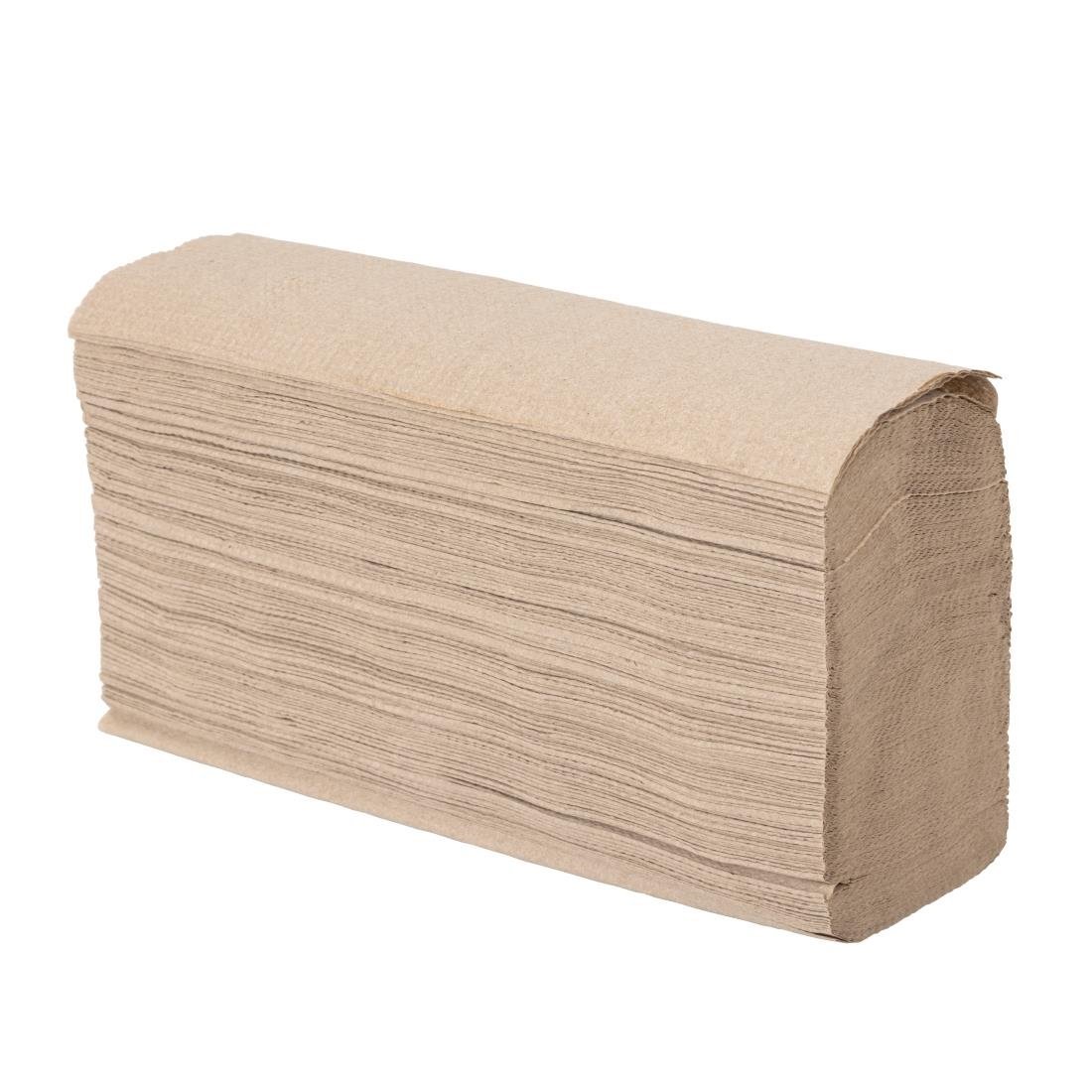 Jantex Green 100% Recycled Z Fold Hand Towels 2ply (Pack 2250) HX935 - Whisk Hospitality - HX935