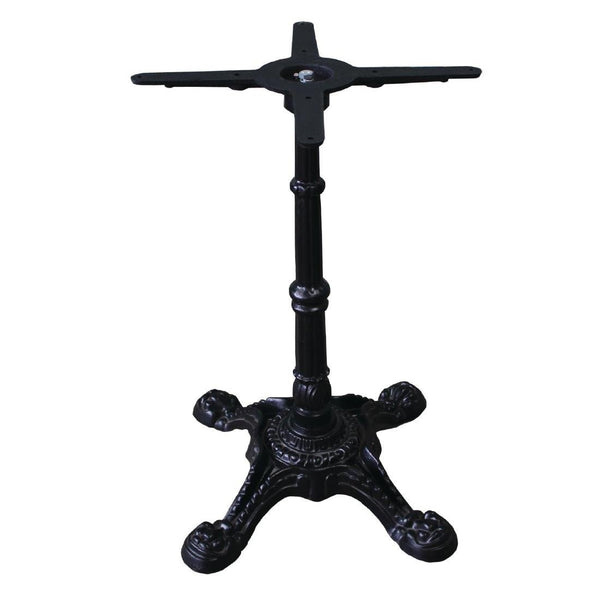 Bolero Cast Iron Ornate Table Leg Base CE155 - Whisk Hospitality - CE155