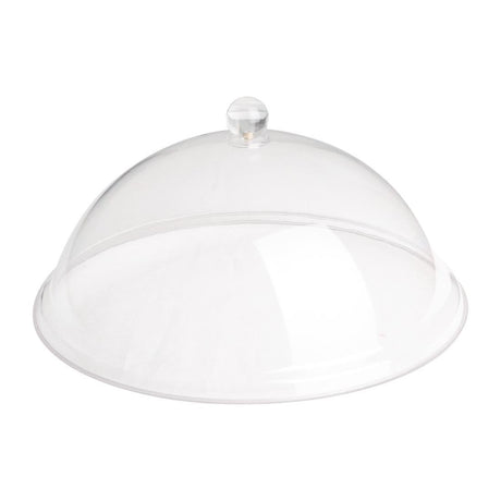 Olympia Kristallon Domed Cover PC - 315x125mm 12 2/5x 4 9/10" FE470 - Whisk Hospitality - FE470
