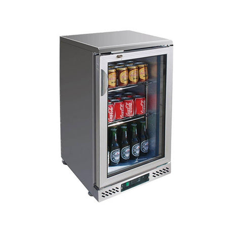 SC148SG single door Stainless Steel Bar Cooler - Whisk Hospitality - SC148SG