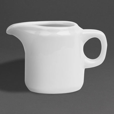 Olympia Whiteware Handled Jug - 130ml (Box 12) HY544 - Whisk Hospitality - HY544
