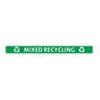 Jantex Slim Bin Lid Label - Mixed Recycling FX197 - Whisk Hospitality - FX197