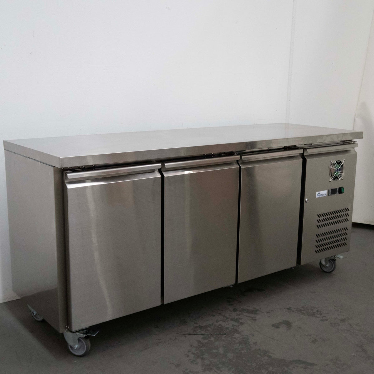 FED-X XUB6C18S3V Bench Fridge - Whisk Hospitality - 880314