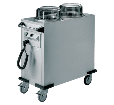 Rieber Rrv U2 190 320 56Kgs Mobile Tubular Dispenser Round Circular Air Heating - Whisk Hospitality - RRV-U2-190-320