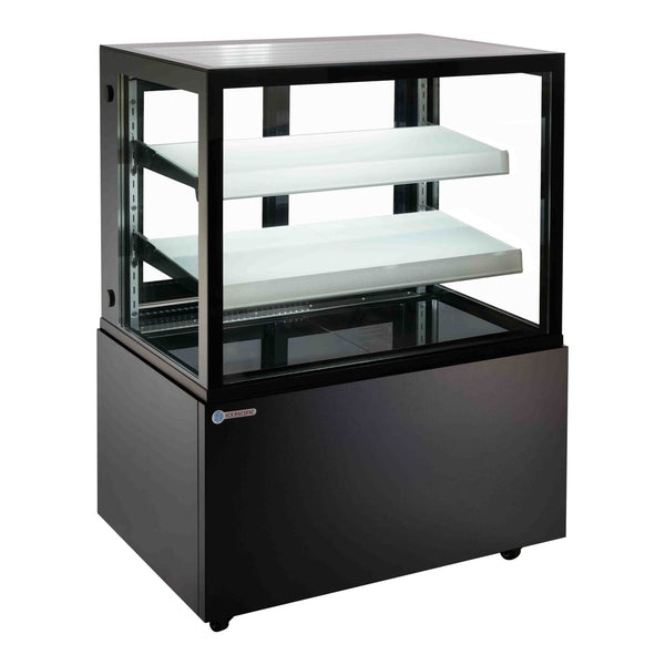 Novara 90 300L Floor Standing Refrigerated Display - Black - Whisk Hospitality - Novara-90-BLK