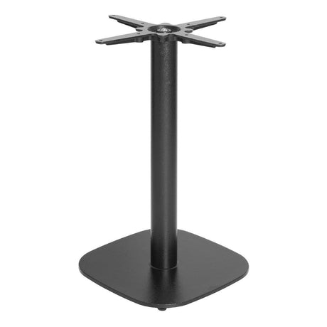 Bolero Black Cast Iron Table Base - 42x42x72cm FU546 - Whisk Hospitality - FU546