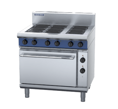 Blue Seal Evolution Series E56D 900Mm Electric Range Convection Oven - Whisk Hospitality - E56D