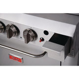 Thor 4 Burner Oven with 12" Griddle with flame failure - NG TR - 4F - G12F NG GH102 - N - Whisk Hospitality - GH102-N