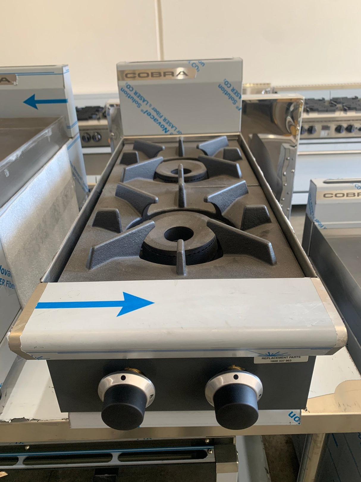 Cobra C3D - B 2 Burner Cook Top - Benchtop model - Whisk Hospitality - 3PA-4290-SS0002